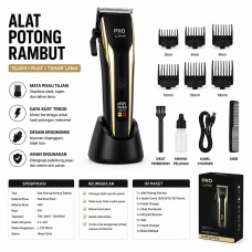 Alat Potong Rambut Elektrik Professional Hair Clipper Rechargeable Alat Potong Rambut Elektrik Professional Hair Clipper Rechargeable